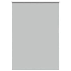 vidaXL Estor Enrollable Opaco gris claro 95x130 cm Tela Ancho 90,7 cm