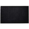 vidaXL Felpudo negro 120 x 180 cm PVC