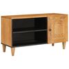 vidaXL Unidades de TV con estante Marr&oacute;n Claro 80 x 33 x 46 cm