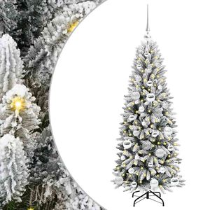 vidaXL &Aacute;rbol de Navidad artificial 120 cm PVC y Pl&aacute;stico y Acero y PE