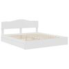 vidaXL Cama con almacenamiento 200 x 200 cm Madera de ingenier&iacute;a