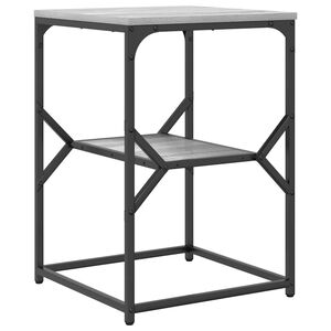 vidaXL Mesa lateral Gris Sonoma 41 x 40 x 60 cm
