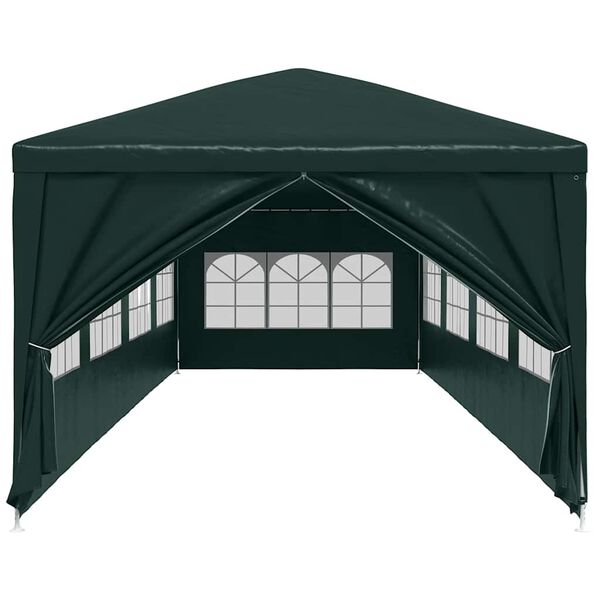 vidaXL Carpa para fiestas verde 3x12 m