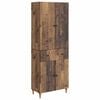 vidaXL Juego de armarios 2 pcs 66 x 34,5 x 90 cm Madera de ingenier&iacute;a