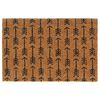 vidaXL Felpudo de fibra de coco copetuda 40x60 cm