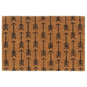vidaXL Felpudo de fibra de coco copetuda 40x60 cm