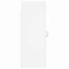 vidaXL Armario de pared madera de ingenier&iacute;a blanco 34,5x34x90 cm