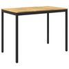 vidaXL Mesa de Bar para Jard&iacute;n NAARDEN Blanco y Negro