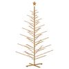 vidaXL &Aacute;rbol de Navidad de madera 240 cm Bamb&uacute; y madera de pino maciza