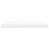 vidaXL Estantes flotantes de pared 4 uds blanco MDF 50x23x3,8 cm