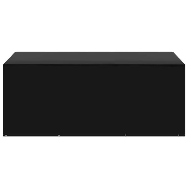 vidaXL Fundas de muebles de jardín 2 uds 12 ojales 225x143x90 cm