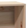 vidaXL Cama con estantería sin colchón madera maciza de pino 90x190 cm