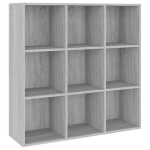 vidaXL Estanter&iacute;a gris Sonoma 98x29x97,5 cm