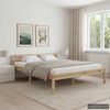 vidaXL Estructura de cama sin colchón madera maciza de pino 140x200 cm