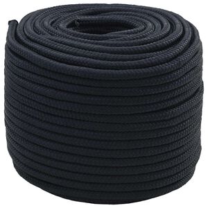 vidaXL Cuerda multiusos 12 mm 25 m Azul Royal Poli&eacute;ster