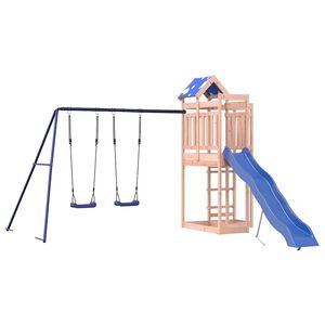 vidaXL Parque infantil de exterior madera maciza Douglas3156935