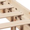 vidaXL Cama con estanter&iacute;a sin colch&oacute;n madera maciza de pino 150x200cm