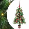 vidaXL &Aacute;rbol de Navidad con 150 LED con soporte Verde 90 cm PE