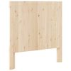 vidaXL Cabecero de madera maciza de pino 100x104 cm