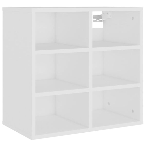 vidaXL Mueble zapatero blanco 52,5x30x50 cm