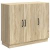 vidaXL Aparador Roble Sonoma 89 x 34,5 x 77 cm Madera de Ingenier&iacute;a