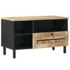 vidaXL Armarios de Almacenamiento con caj&oacute;n Marr&oacute;n 80 x 33,5 x 46 cm