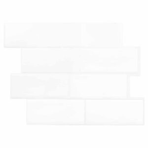 vidaXL Azulejo de metro 10 uds. 29 x 21 cm Poliuretano y PET