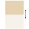 vidaXL Estor Enrollable Opaco Beige 165x230 cm Tela Ancho 161,6 cm