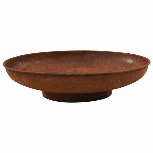 vidaXL Brasero de acero 80 cm