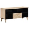 vidaXL Mueble de TV madera maciza de mango 100x33x46 cm