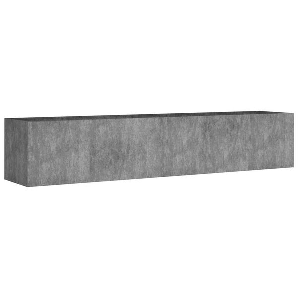 vidaXL Jardinera acero corten 200x40x40 cm