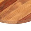 vidaXL Tablero de mesa redonda madera maciza de acacia 25-27 mm 40 cm