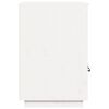 vidaXL Armario de escritorio madera maciza de pino blanco 40x50x75 cm