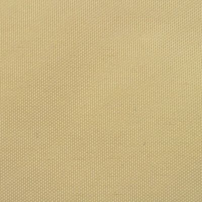 vidaXL Toldo de vela triangular tela Oxford beige 3,6x3,6x3,6 m
