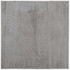 vidaXL Alfombra interior GALATI Gris 200 x 200 cm Poli&eacute;ster