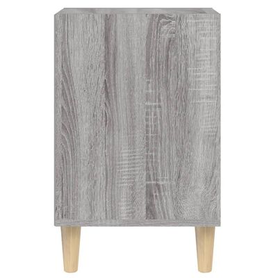 vidaXL Mueble de TV madera contrachapada gris Sonoma 100x35x55 cm