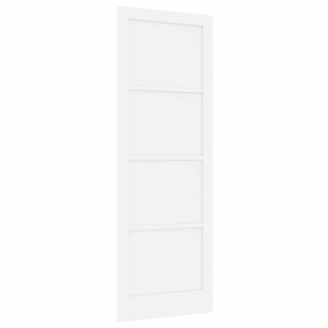 vidaXL Puerta Interior Blanco 83 x 232 cm Madera contrachapada