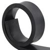 vidaXL Borde de goma para quitanieves negro 120x8x2 cm
