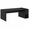vidaXL Mesa de Caf&eacute; Roble Negro 101,5 x 50 x 37 cm