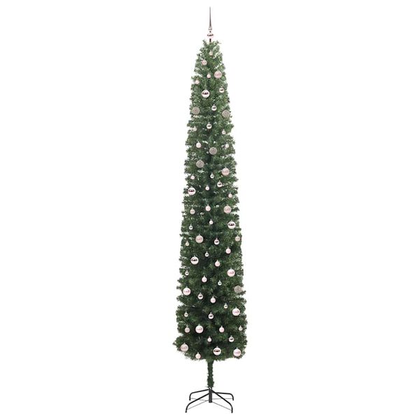 vidaXL &Aacute;rbol de Navidad artificial Verde 300 cm PVC, Acero y Pl&aacute;stico