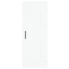 vidaXL Aparador alto madera contrachapada blanco 34,5x34x180 cm