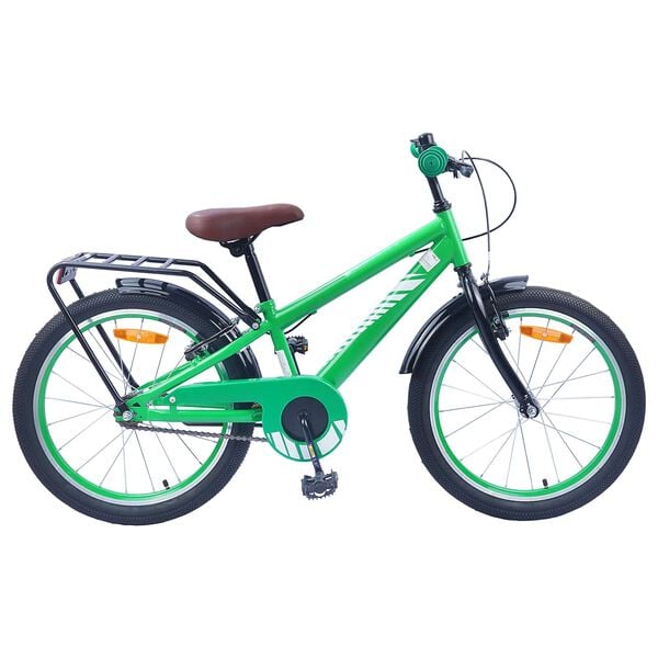 vidaXL Bicicleta Infantil 20 Pulgadas para 6-11 a&ntilde;os Verde