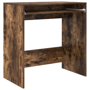 vidaXL Escritorio Roble ahumado Madera de ingenier&iacute;a 77.5 x 43 x 79 cm