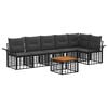 vidaXL Conjunto de sof&aacute;s de exterior 7 uds. 6 plaza