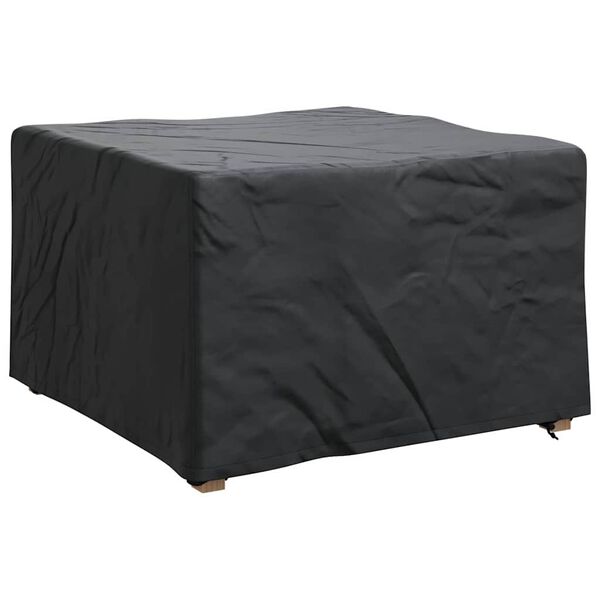 vidaXL Funda para muebles Liso Negro 60 x 60 x 45 cm tela