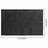 vidaXL Cubierta de piscina rectangular PE negro 1000x600 cm