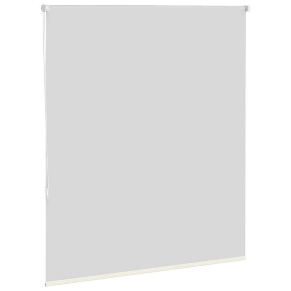 vidaXL Estor Enrollable Opaco Blanco Roto 130x130cm Tela Ancho 126,6cm