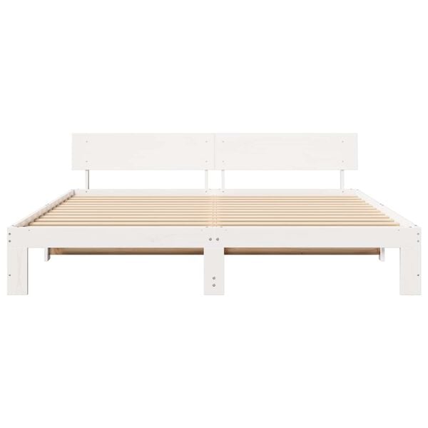 vidaXL Estructura de cama 180 x 200 cm Madera de pino macizo