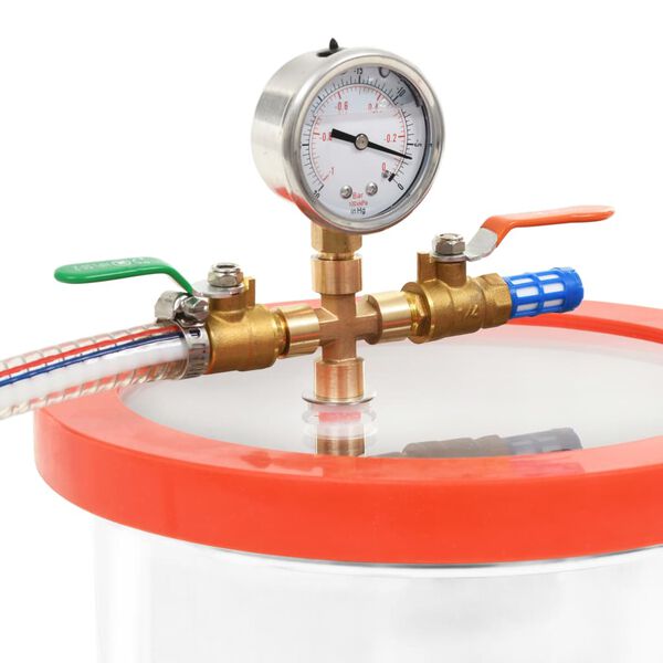 vidaXL Cámara de vacío de acero inoxidable 18,9 L