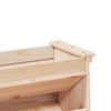 vidaXL Jardinera hierbas 6 niveles madera maciza pino 69x40x101,5 cm